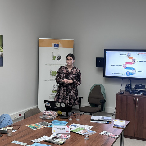 Upowszechnianie projektu „Crea(C)tive Ageing” podczas Tygodnia Przedsiębiorczości w Lesznie