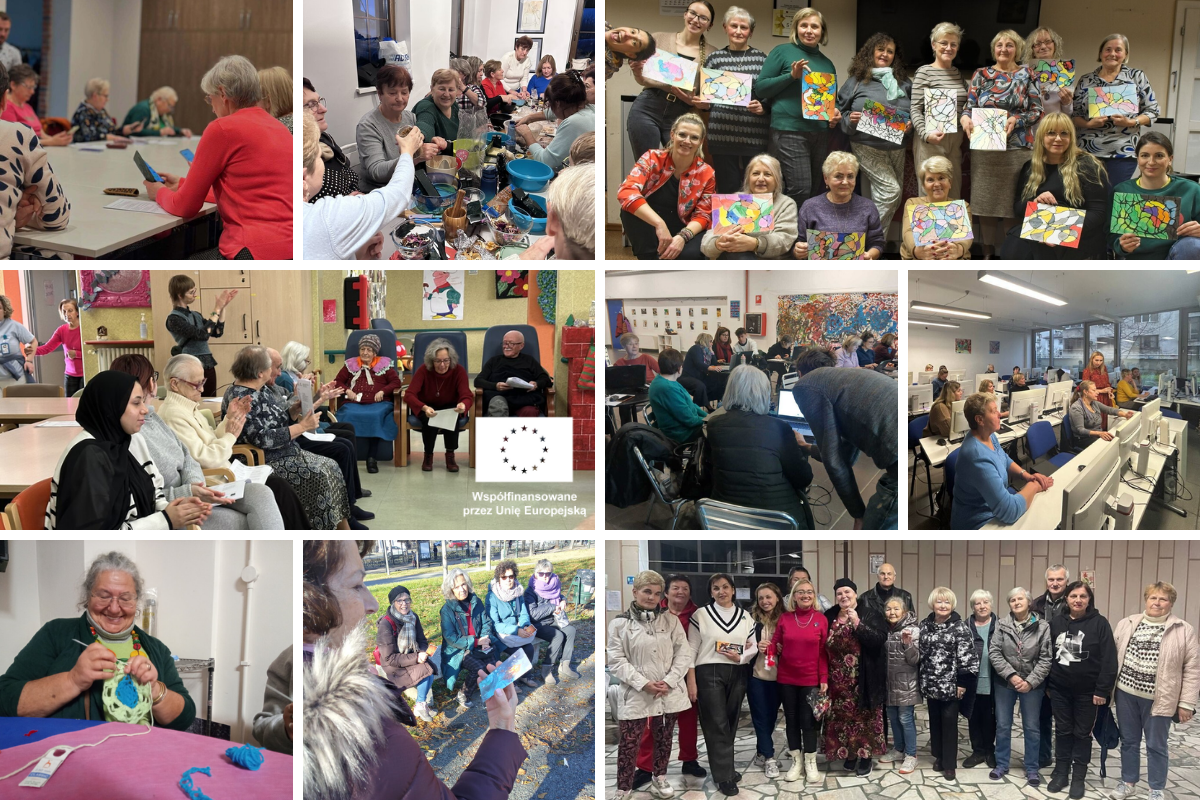 Starzenie się to początek nowej ciekawości - inspiracje z Polski, Włoch i Bułgarii